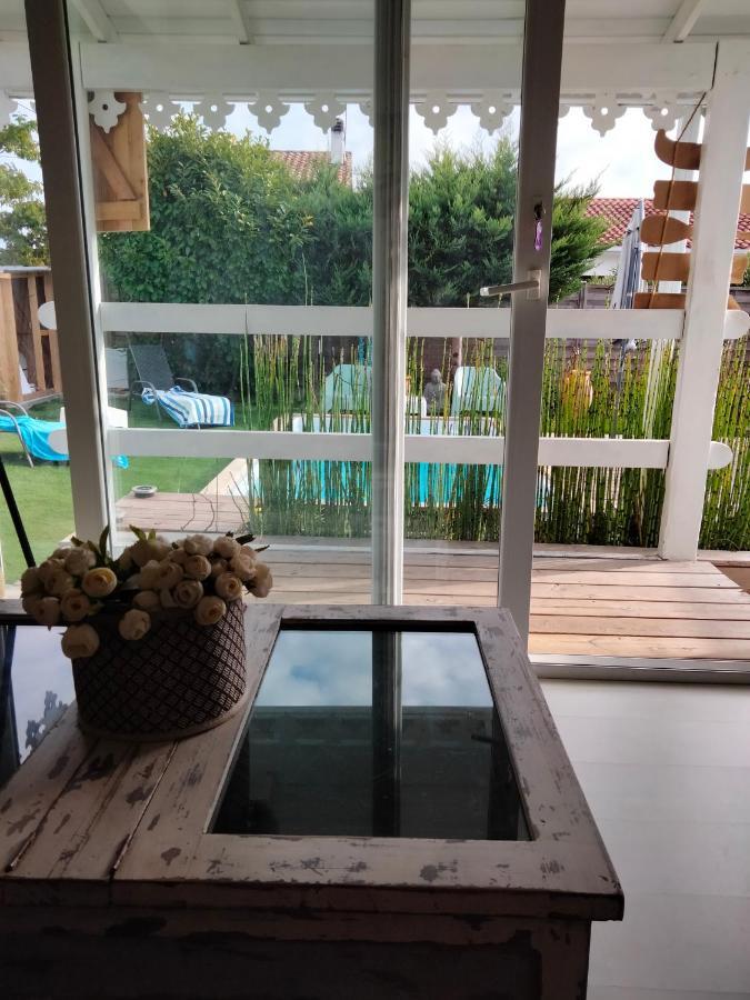 La Cabane Et Sa Cascade Villa Lège-Cap-Ferret Exteriör bild