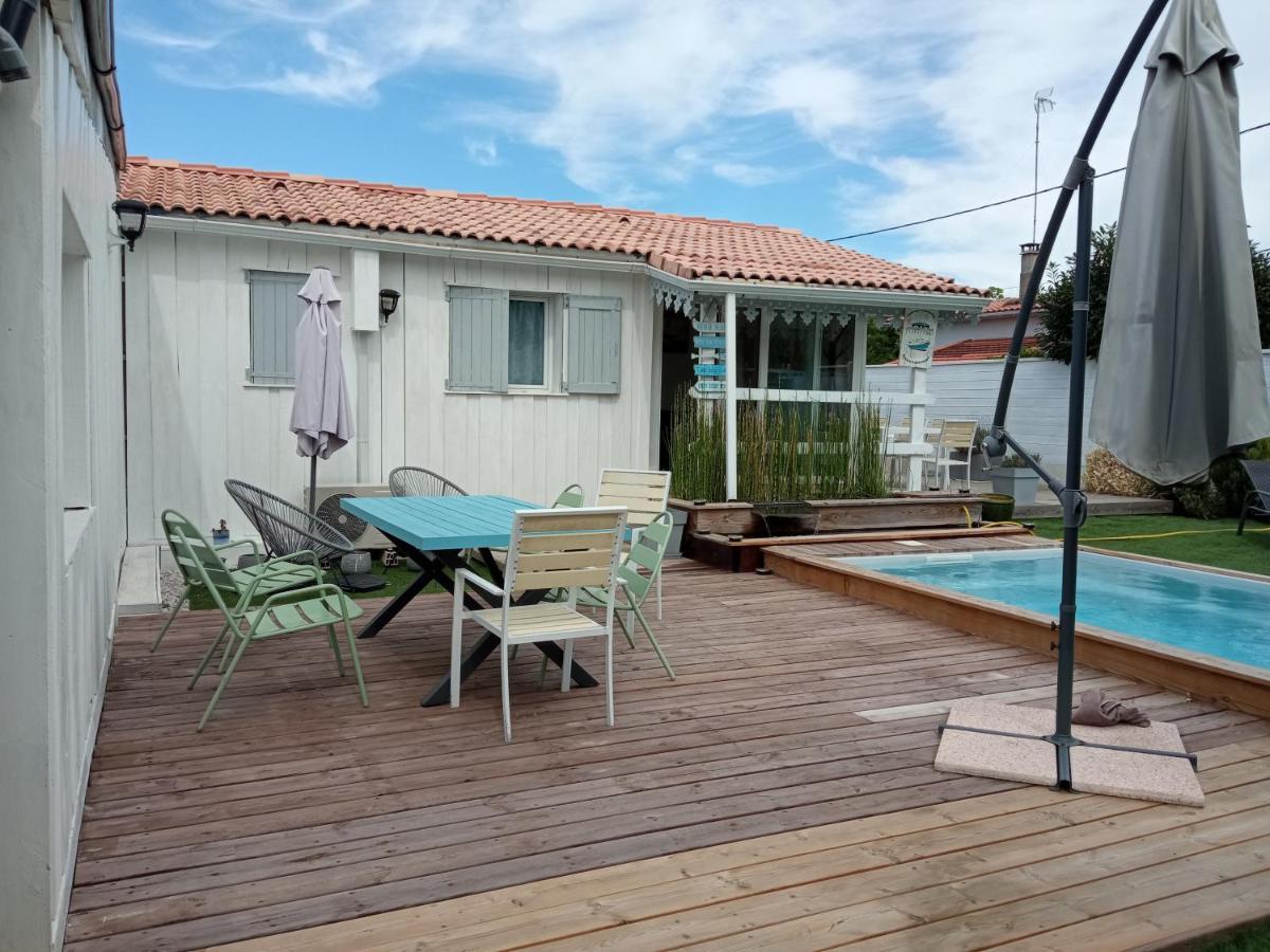 La Cabane Et Sa Cascade Villa Lège-Cap-Ferret Exteriör bild